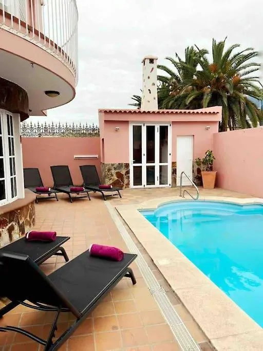 Lujosa Villa Con Piscina Privada Puerto de la Cruz